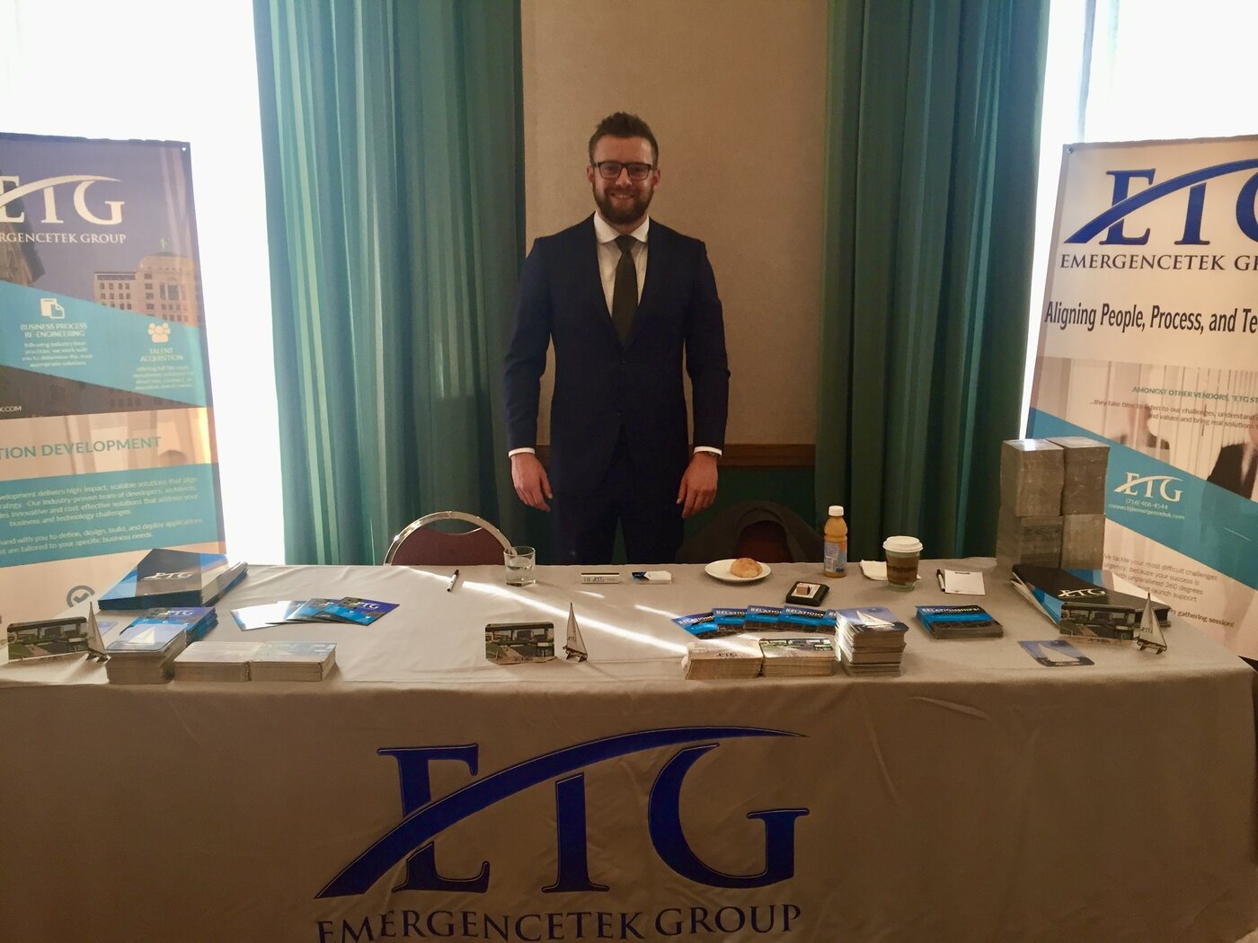 EmergenceTek Group booth