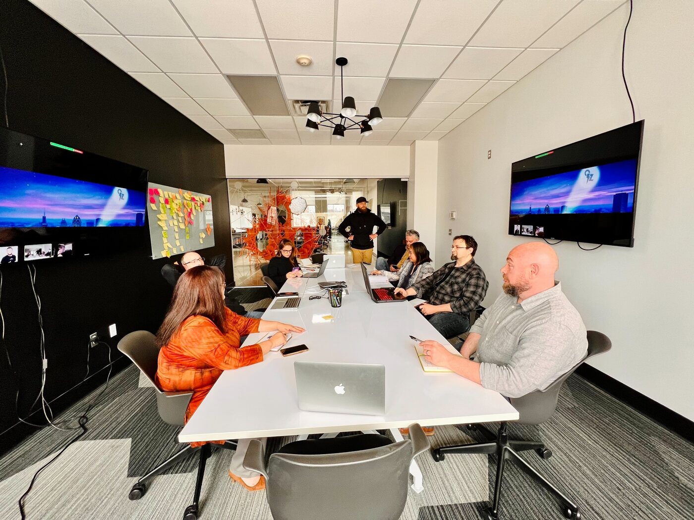 In the boardroom